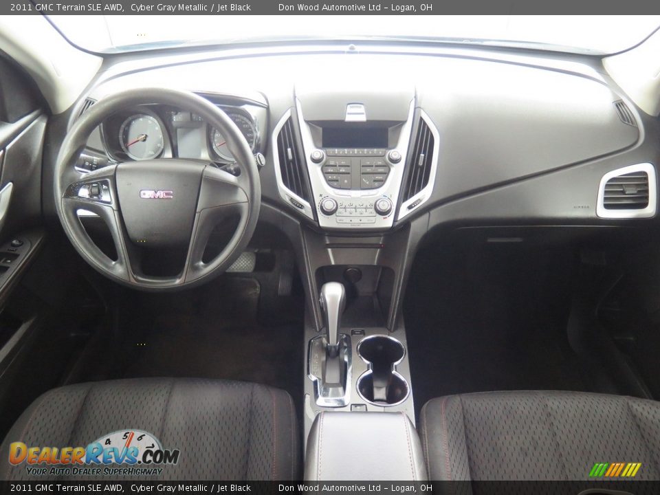 2011 GMC Terrain SLE AWD Cyber Gray Metallic / Jet Black Photo #9