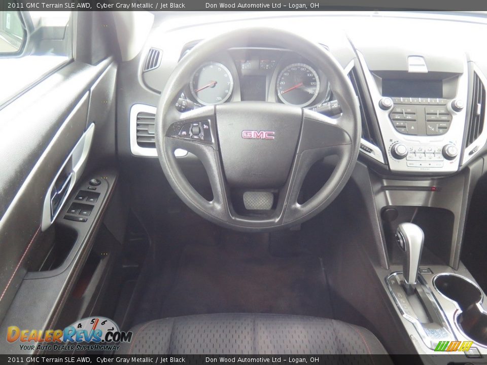 2011 GMC Terrain SLE AWD Cyber Gray Metallic / Jet Black Photo #10