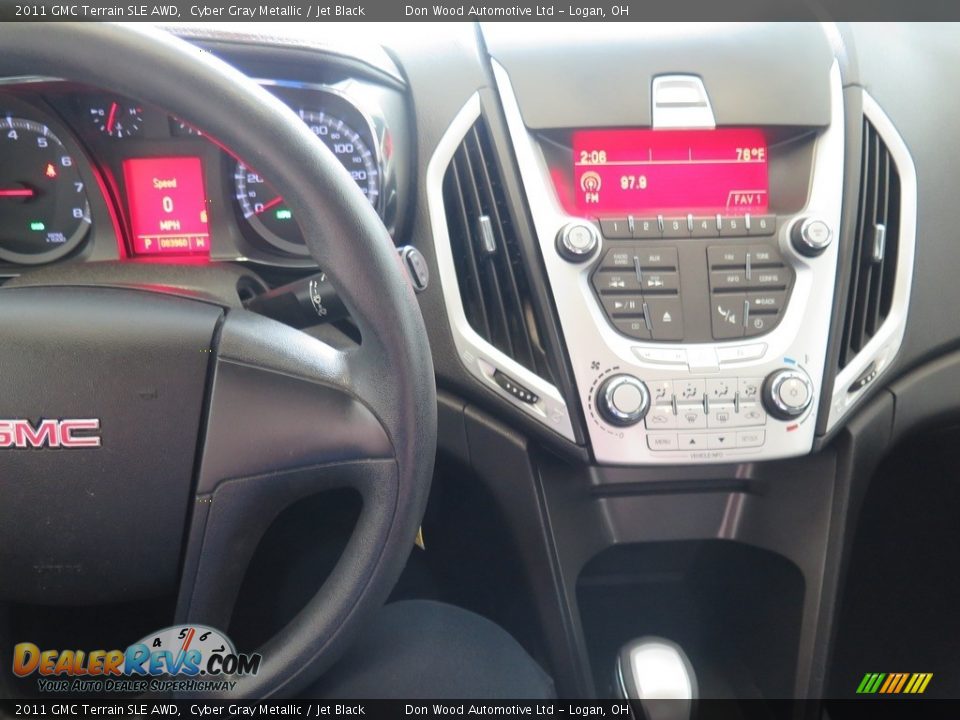2011 GMC Terrain SLE AWD Cyber Gray Metallic / Jet Black Photo #13