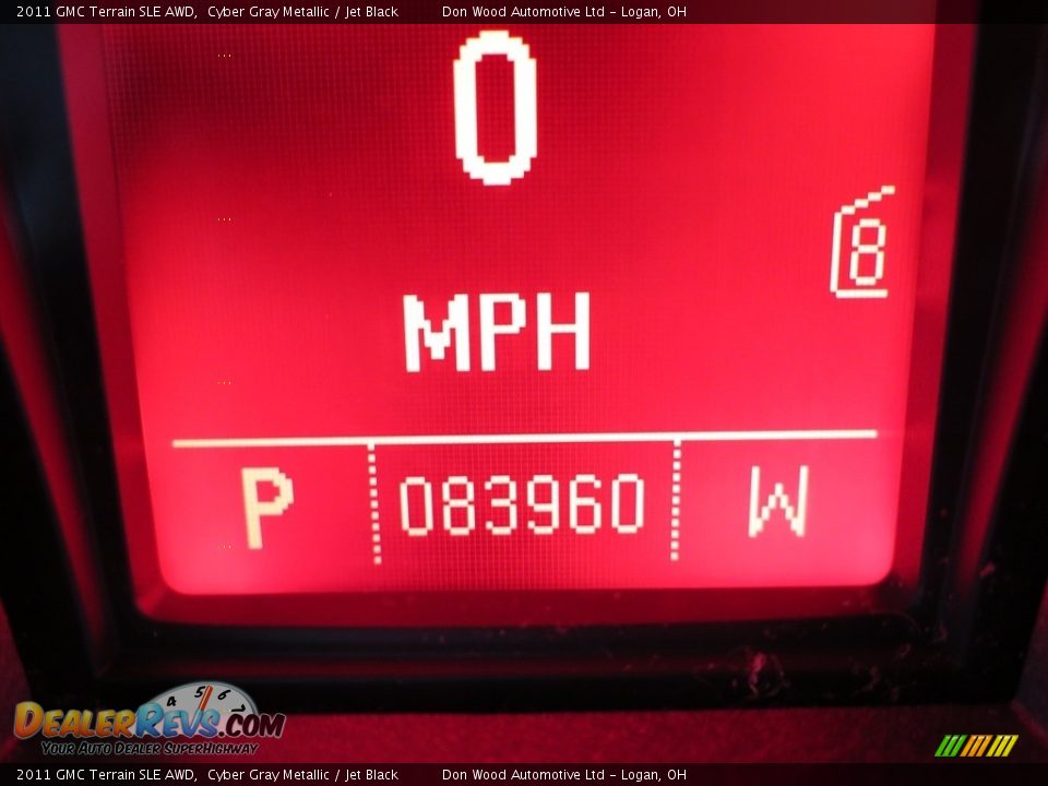 2011 GMC Terrain SLE AWD Cyber Gray Metallic / Jet Black Photo #15