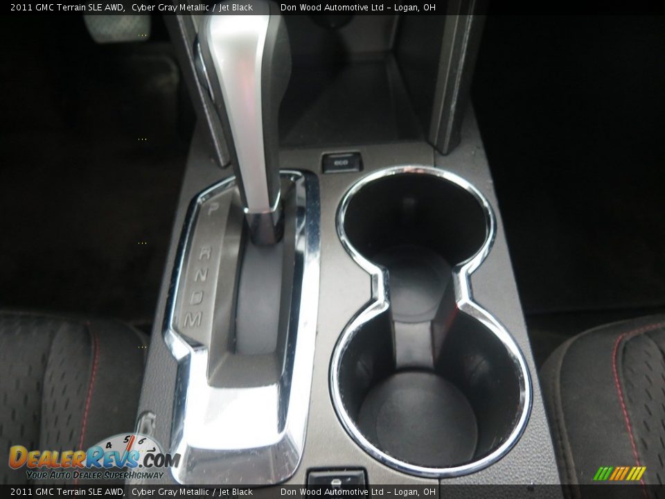 2011 GMC Terrain SLE AWD Cyber Gray Metallic / Jet Black Photo #17