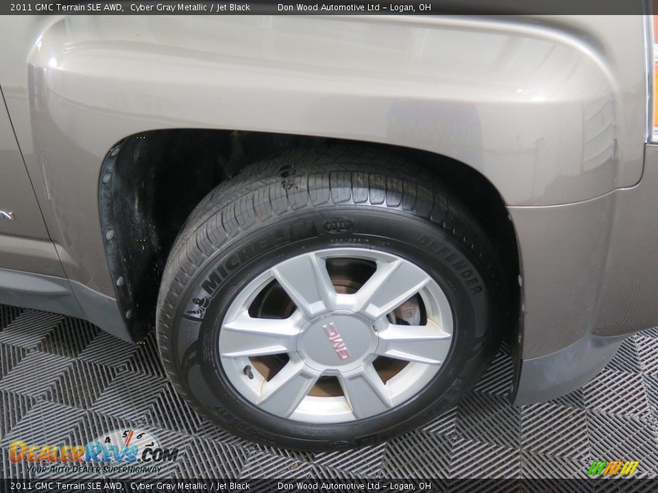 2011 GMC Terrain SLE AWD Cyber Gray Metallic / Jet Black Photo #21
