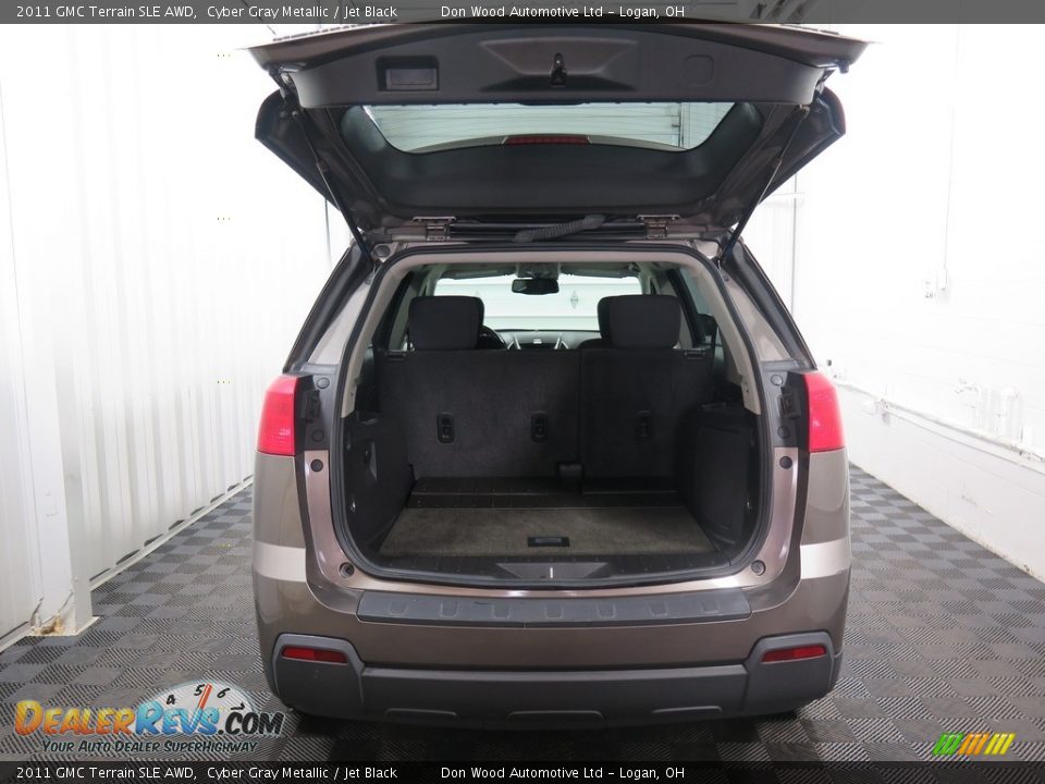 2011 GMC Terrain SLE AWD Cyber Gray Metallic / Jet Black Photo #24