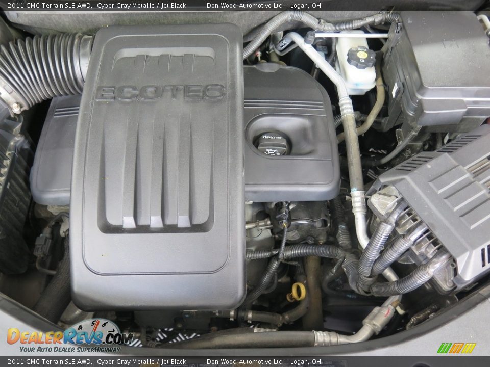 2011 GMC Terrain SLE AWD Cyber Gray Metallic / Jet Black Photo #26