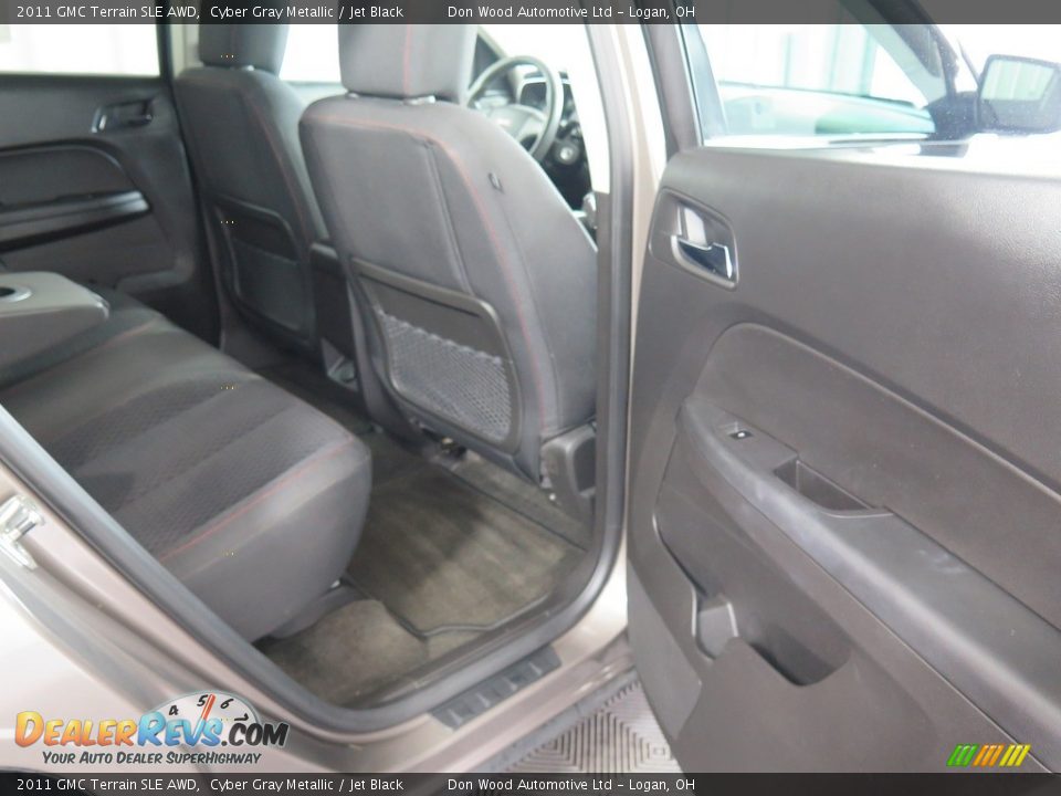 2011 GMC Terrain SLE AWD Cyber Gray Metallic / Jet Black Photo #29