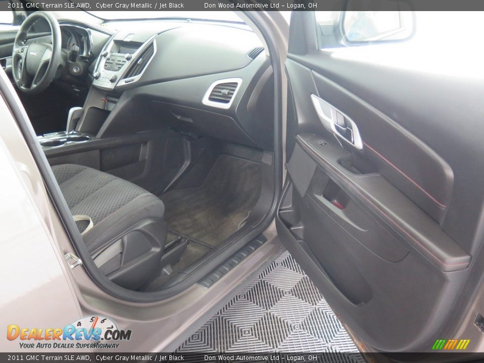 2011 GMC Terrain SLE AWD Cyber Gray Metallic / Jet Black Photo #30