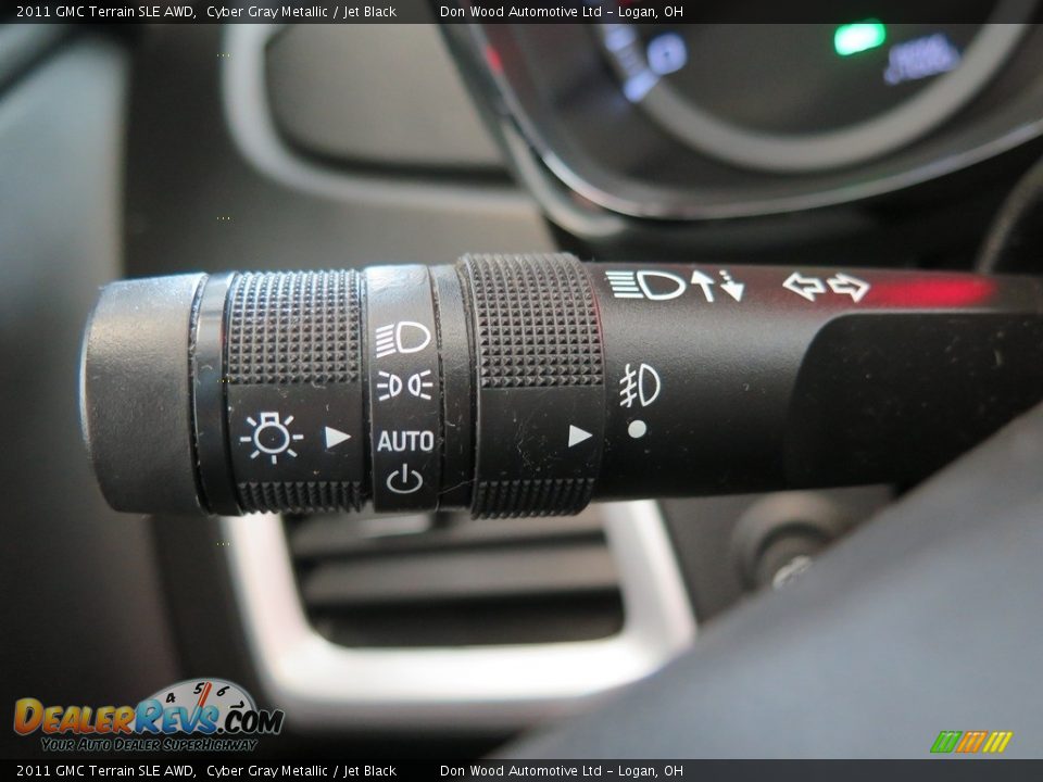 2011 GMC Terrain SLE AWD Cyber Gray Metallic / Jet Black Photo #31