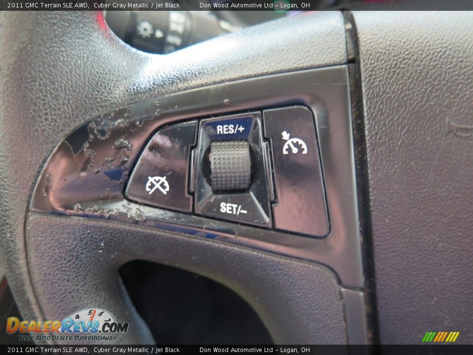 2011 GMC Terrain SLE AWD Cyber Gray Metallic / Jet Black Photo #32
