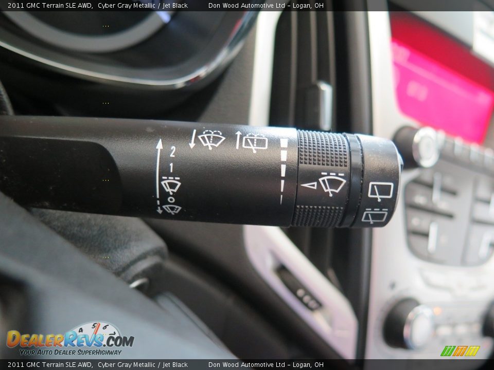 2011 GMC Terrain SLE AWD Cyber Gray Metallic / Jet Black Photo #33