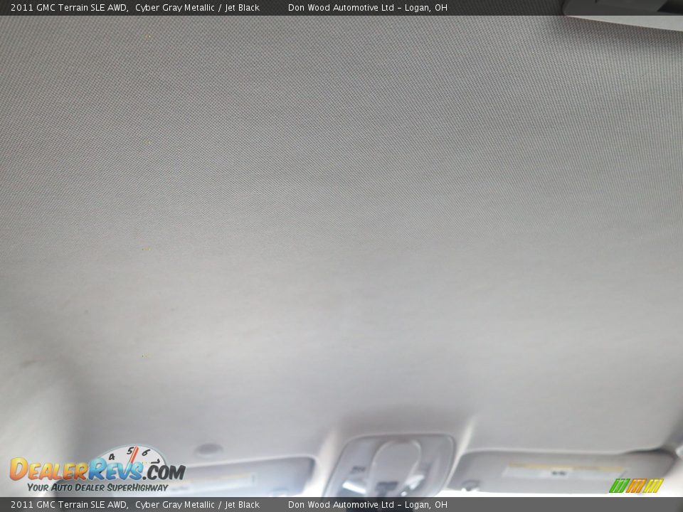 2011 GMC Terrain SLE AWD Cyber Gray Metallic / Jet Black Photo #34