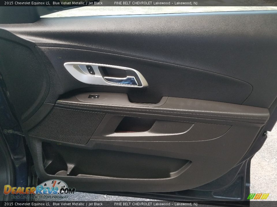 2015 Chevrolet Equinox LS Blue Velvet Metallic / Jet Black Photo #10