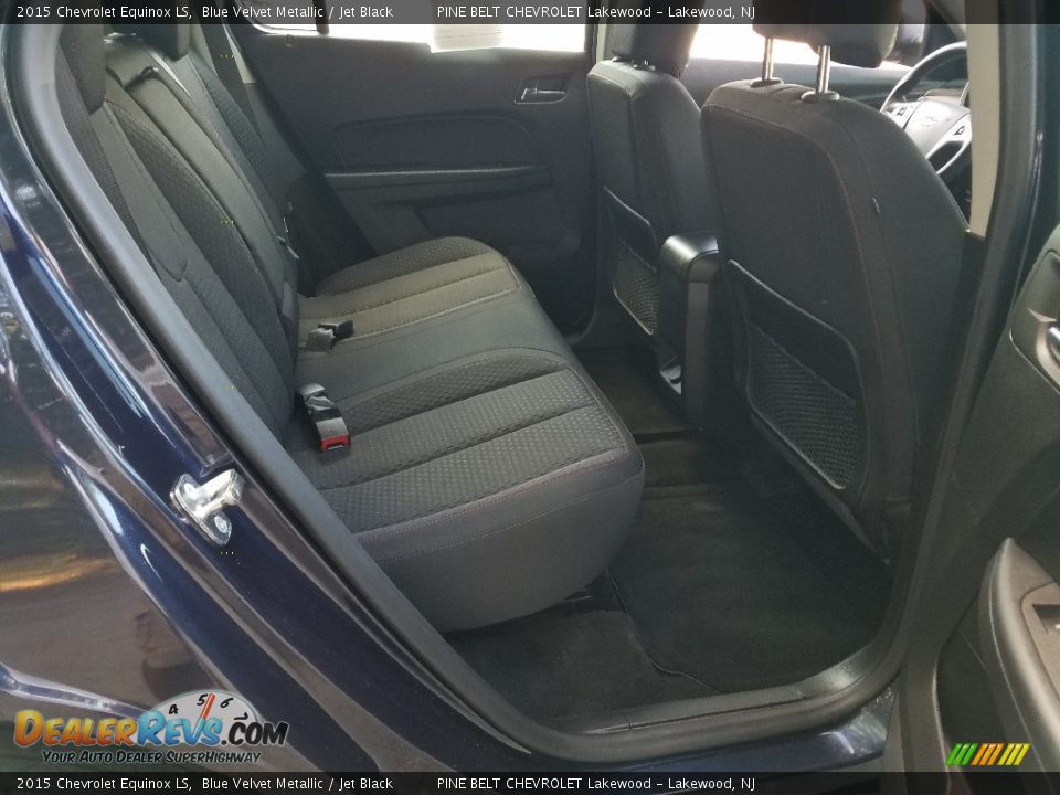 2015 Chevrolet Equinox LS Blue Velvet Metallic / Jet Black Photo #12