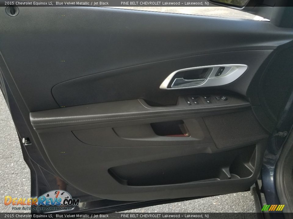 2015 Chevrolet Equinox LS Blue Velvet Metallic / Jet Black Photo #14