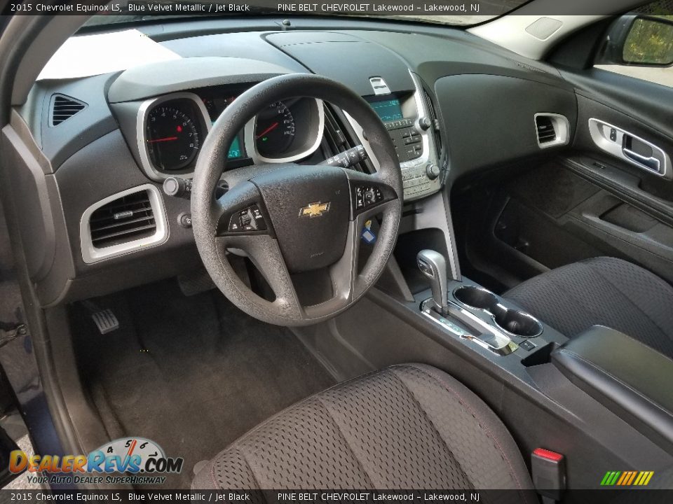 2015 Chevrolet Equinox LS Blue Velvet Metallic / Jet Black Photo #15