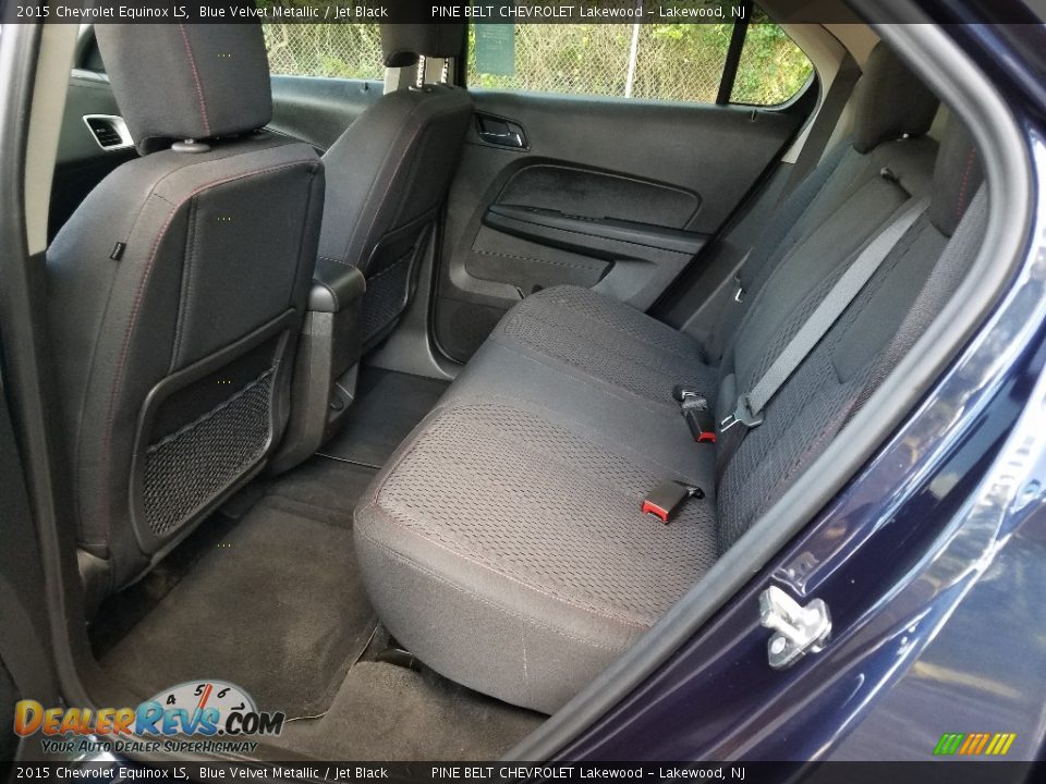 2015 Chevrolet Equinox LS Blue Velvet Metallic / Jet Black Photo #16