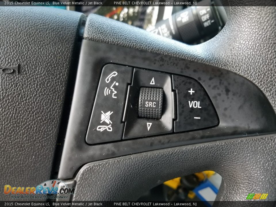 2015 Chevrolet Equinox LS Blue Velvet Metallic / Jet Black Photo #17