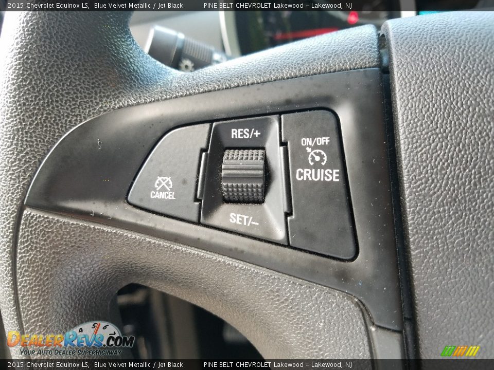 2015 Chevrolet Equinox LS Blue Velvet Metallic / Jet Black Photo #18