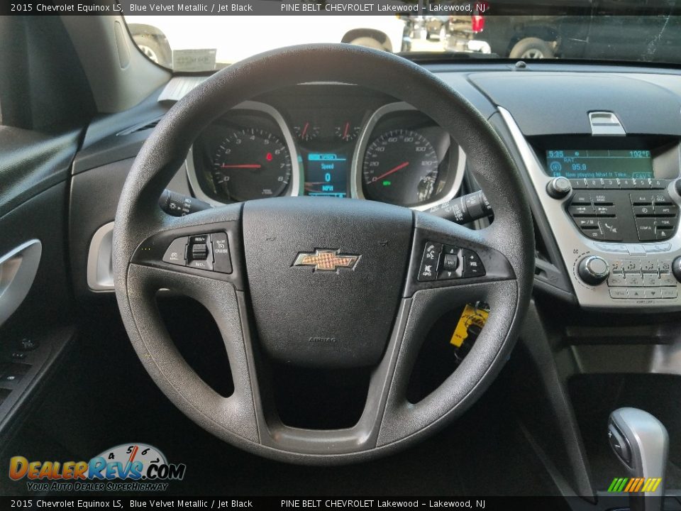 2015 Chevrolet Equinox LS Blue Velvet Metallic / Jet Black Photo #22