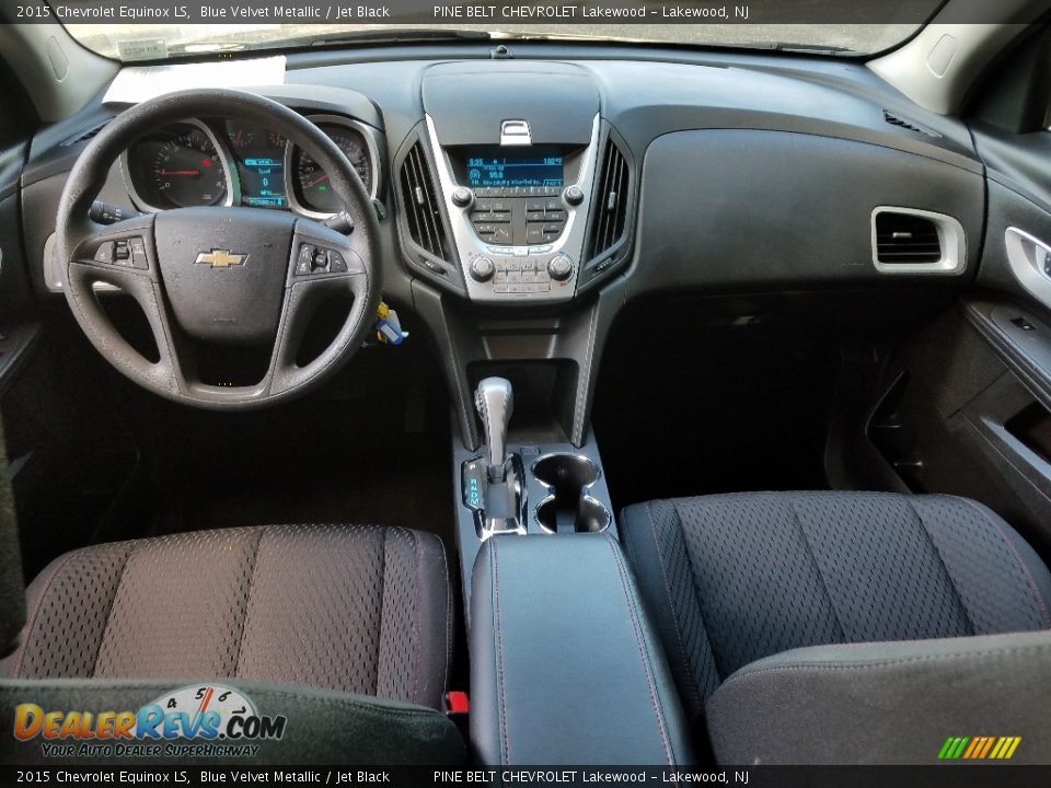 2015 Chevrolet Equinox LS Blue Velvet Metallic / Jet Black Photo #24
