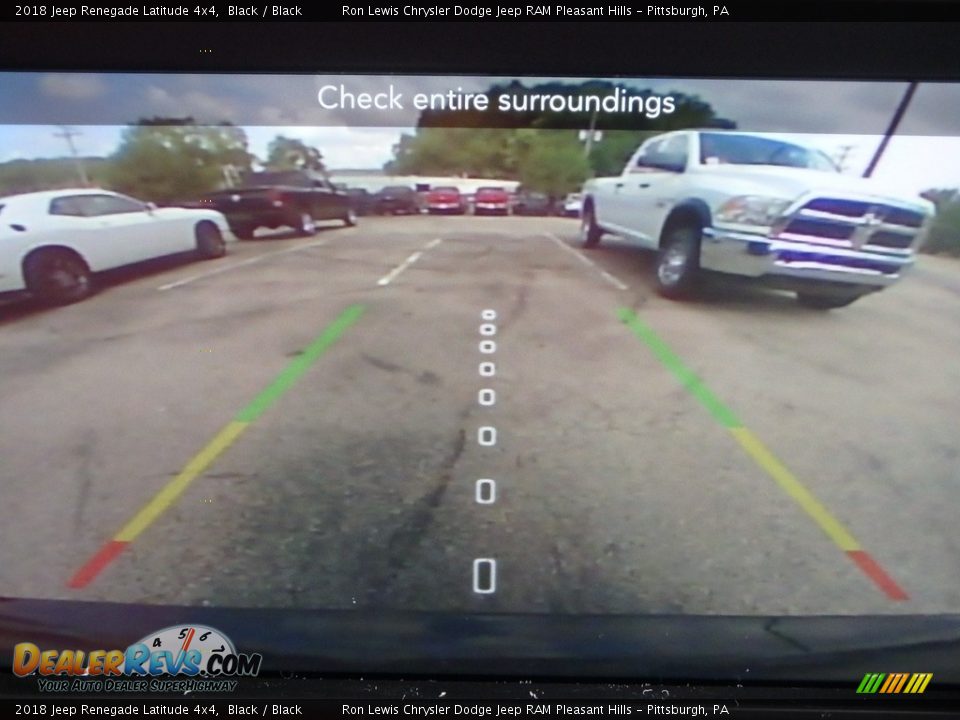 2018 Jeep Renegade Latitude 4x4 Black / Black Photo #17