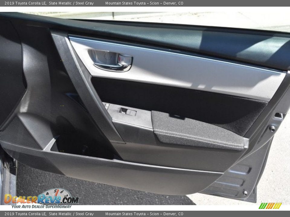 2019 Toyota Corolla LE Slate Metallic / Steel Gray Photo #21