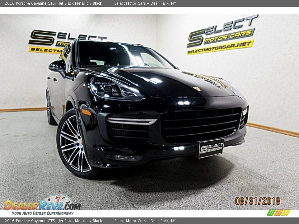 2016 Porsche Cayenne GTS Jet Black Metallic / Black Photo #9