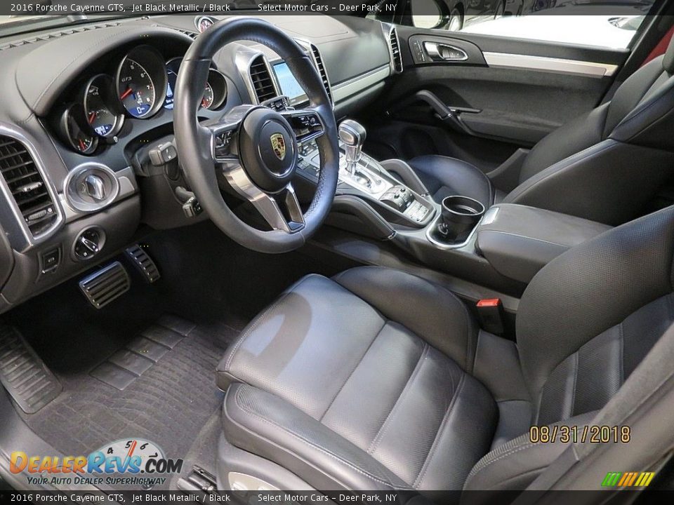 2016 Porsche Cayenne GTS Jet Black Metallic / Black Photo #11