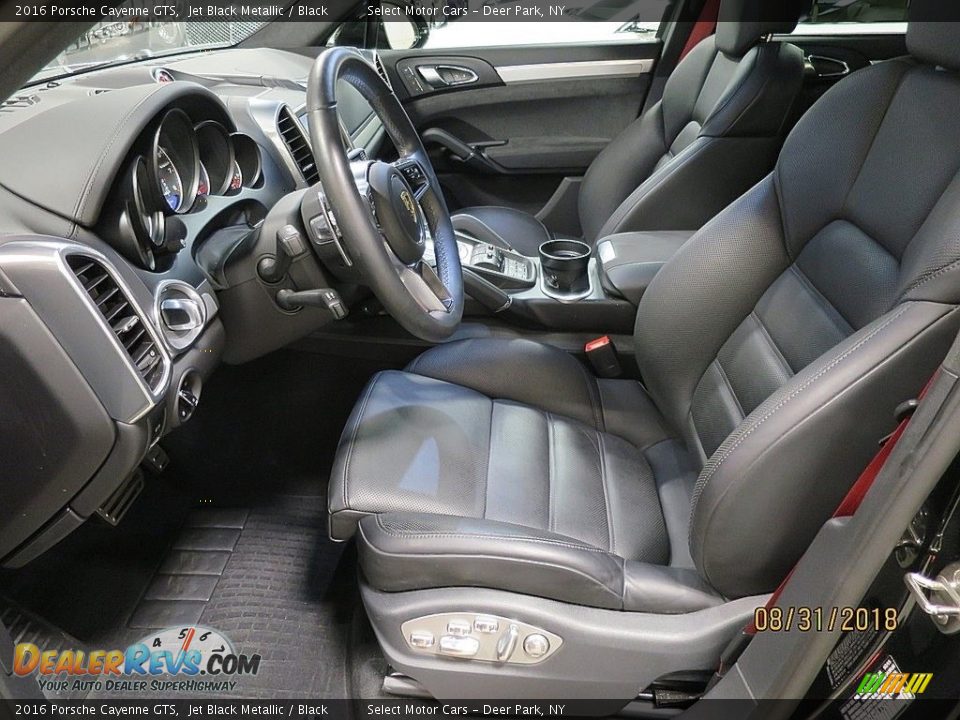2016 Porsche Cayenne GTS Jet Black Metallic / Black Photo #12