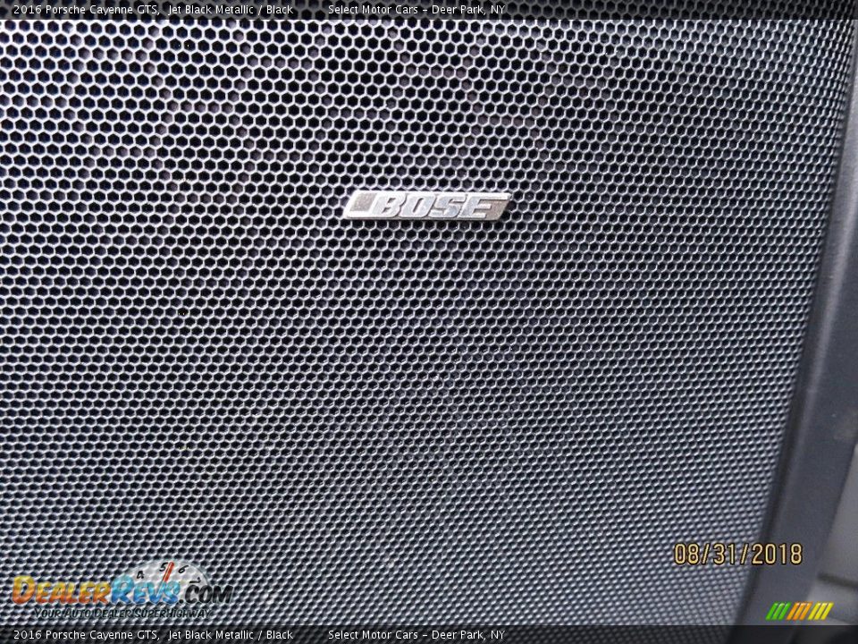 2016 Porsche Cayenne GTS Jet Black Metallic / Black Photo #27
