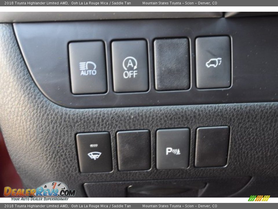 2018 Toyota Highlander Limited AWD Ooh La La Rouge Mica / Saddle Tan Photo #29