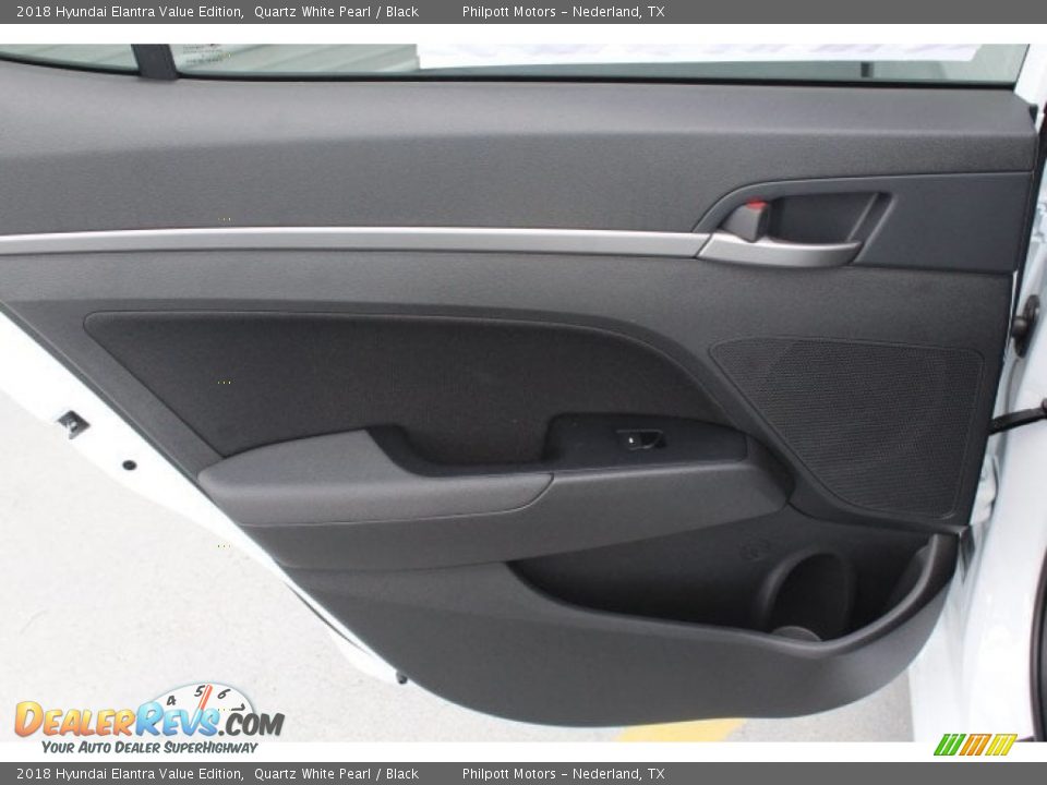 2018 Hyundai Elantra Value Edition Quartz White Pearl / Black Photo #22