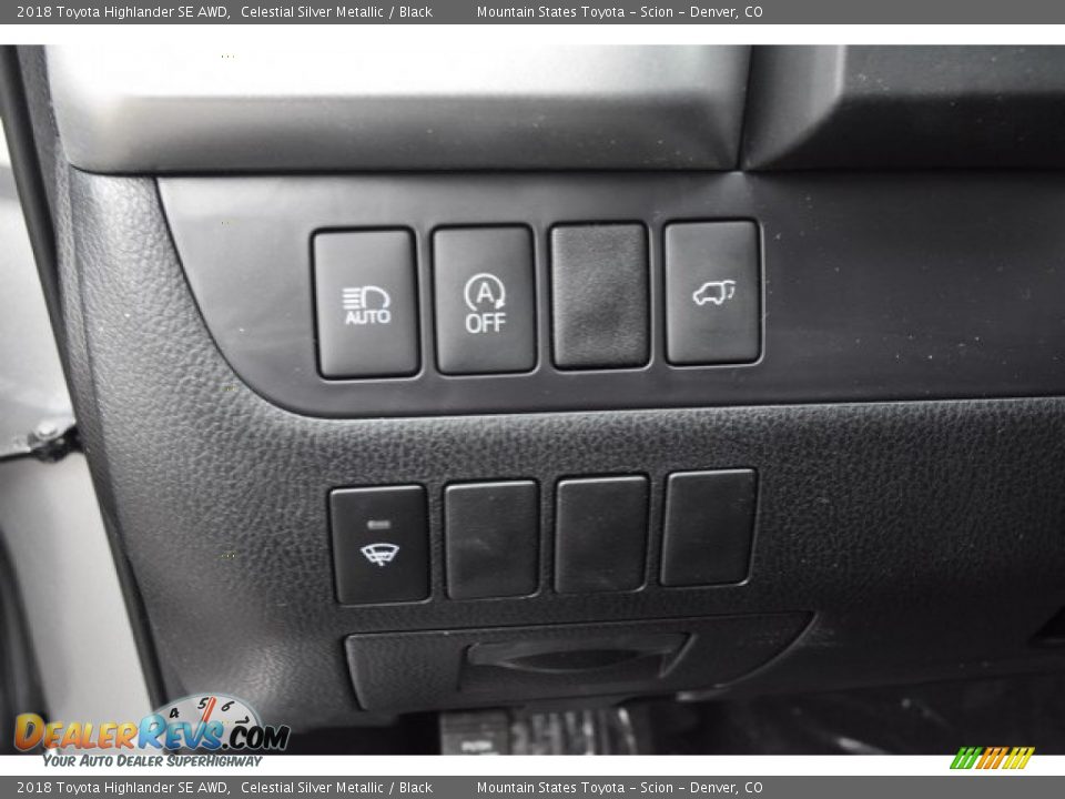 2018 Toyota Highlander SE AWD Celestial Silver Metallic / Black Photo #28