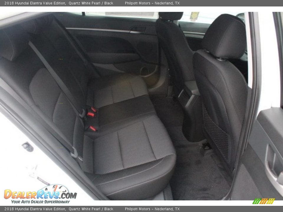 2018 Hyundai Elantra Value Edition Quartz White Pearl / Black Photo #28