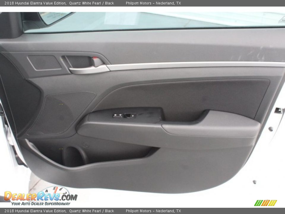 2018 Hyundai Elantra Value Edition Quartz White Pearl / Black Photo #29