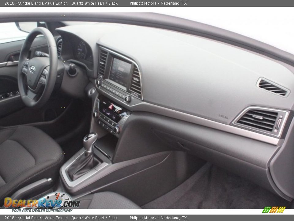 2018 Hyundai Elantra Value Edition Quartz White Pearl / Black Photo #30