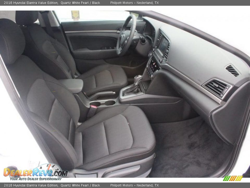 2018 Hyundai Elantra Value Edition Quartz White Pearl / Black Photo #31