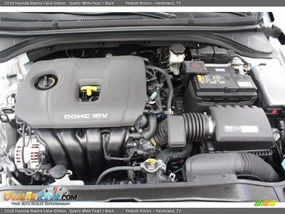 2018 Hyundai Elantra Value Edition Quartz White Pearl / Black Photo #32