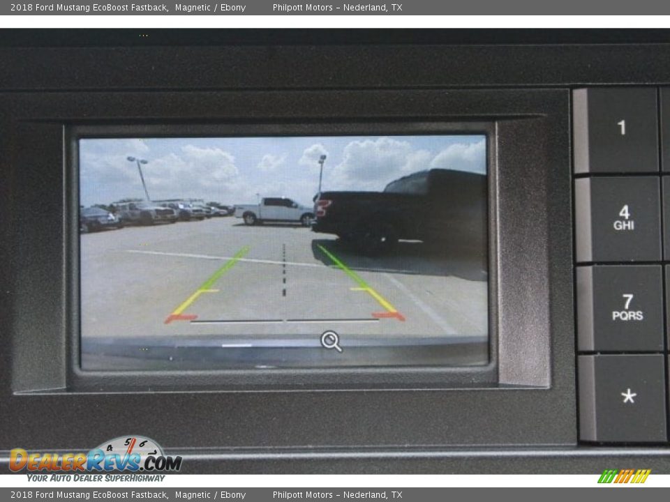 2018 Ford Mustang EcoBoost Fastback Magnetic / Ebony Photo #16