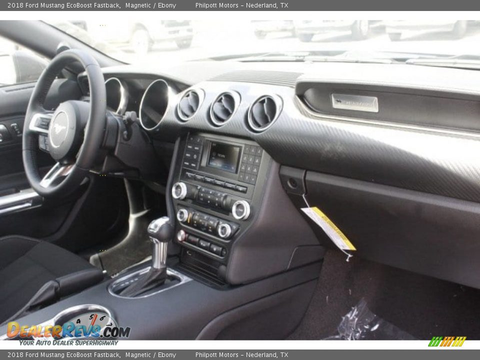 2018 Ford Mustang EcoBoost Fastback Magnetic / Ebony Photo #27