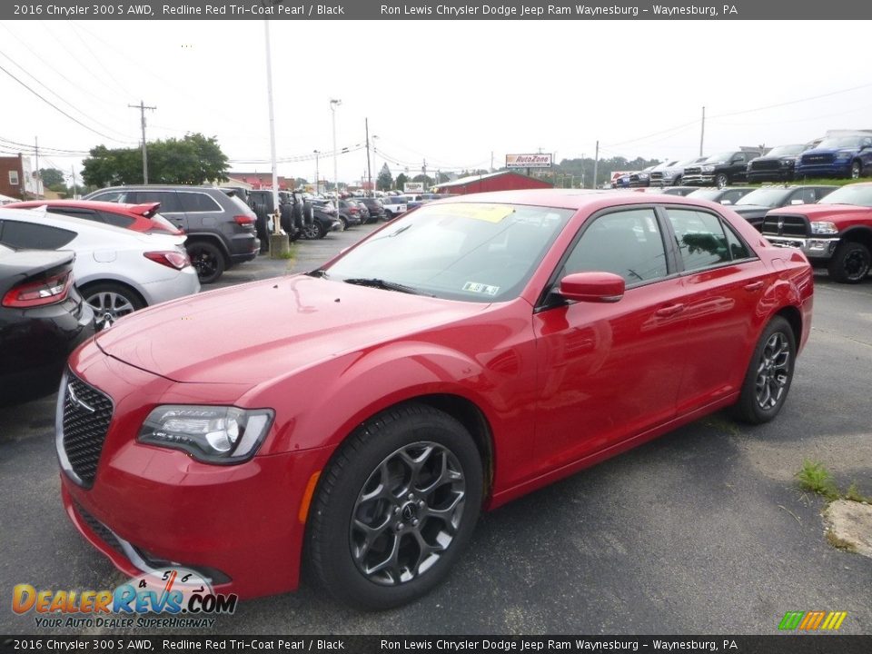 2016 Chrysler 300 S AWD Redline Red Tri-Coat Pearl / Black Photo #1