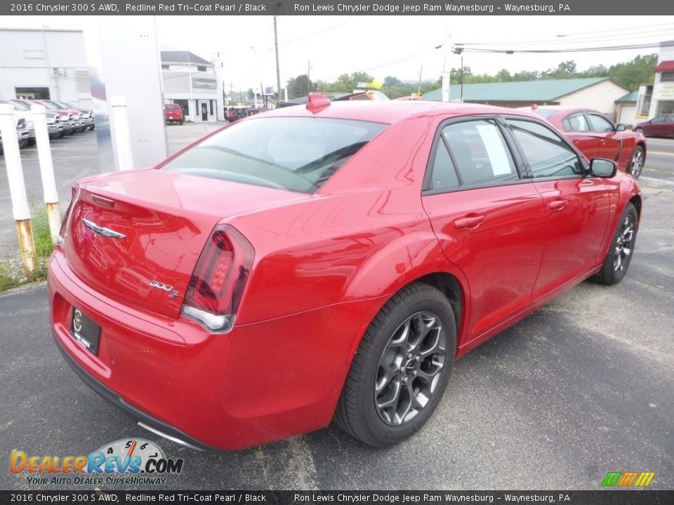 2016 Chrysler 300 S AWD Redline Red Tri-Coat Pearl / Black Photo #4