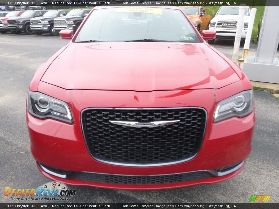 2016 Chrysler 300 S AWD Redline Red Tri-Coat Pearl / Black Photo #7