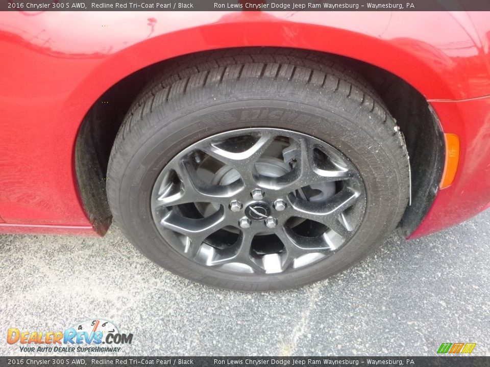 2016 Chrysler 300 S AWD Redline Red Tri-Coat Pearl / Black Photo #8