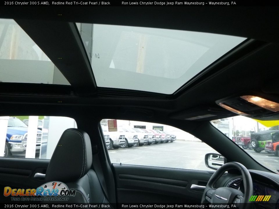 2016 Chrysler 300 S AWD Redline Red Tri-Coat Pearl / Black Photo #11