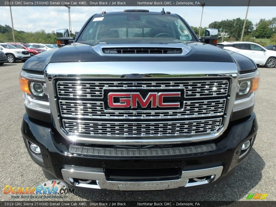 2019 GMC Sierra 2500HD Denali Crew Cab 4WD Onyx Black / Jet Black Photo #2