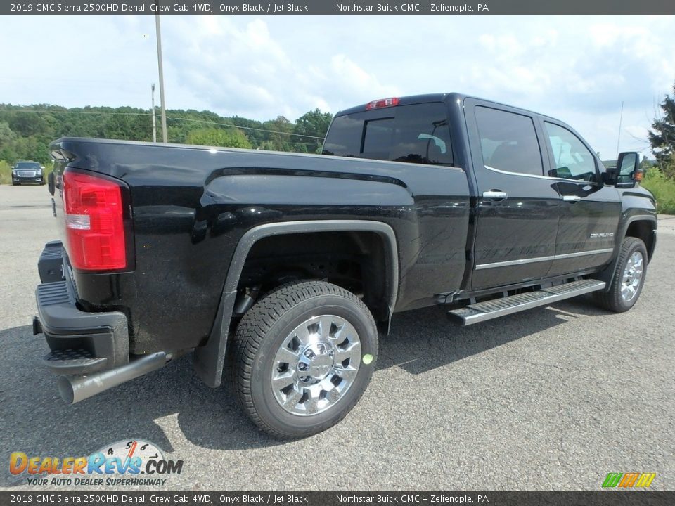 2019 GMC Sierra 2500HD Denali Crew Cab 4WD Onyx Black / Jet Black Photo #5