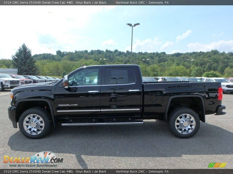 2019 GMC Sierra 2500HD Denali Crew Cab 4WD Onyx Black / Jet Black Photo #8