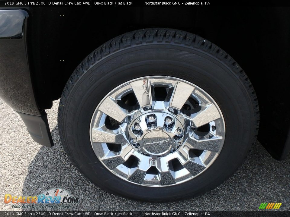 2019 GMC Sierra 2500HD Denali Crew Cab 4WD Onyx Black / Jet Black Photo #9