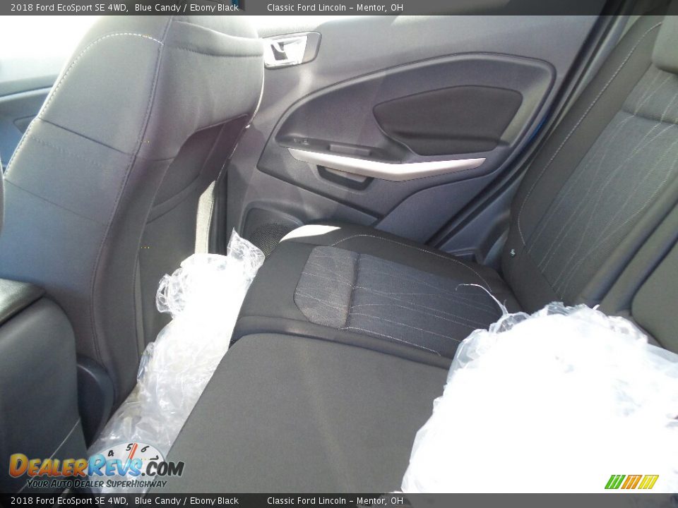 2018 Ford EcoSport SE 4WD Blue Candy / Ebony Black Photo #5