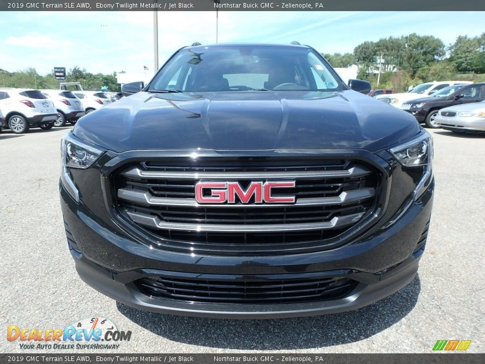 2019 GMC Terrain SLE AWD Ebony Twilight Metallic / Jet Black Photo #2